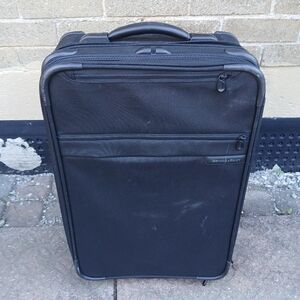 BRIGGS & RILEY Black Carry On Rolling Suitcase